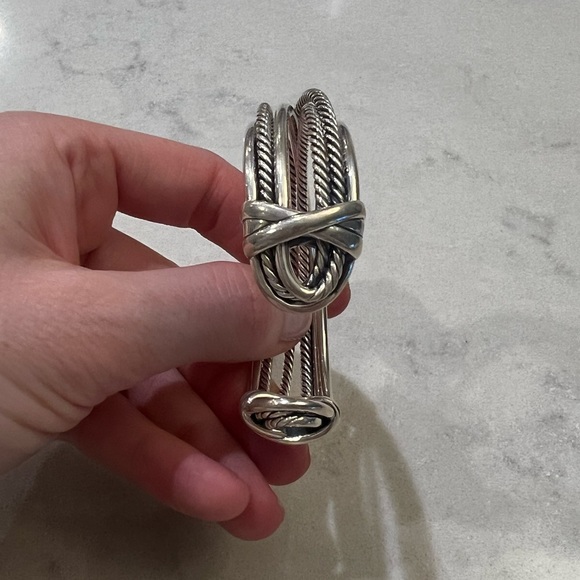 David Yurman Crossover Wide Cuff - Picture 5 of 6